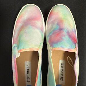 Steve Madden Tie Dye Slip-On Shoes